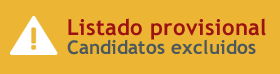 Listado Provisional