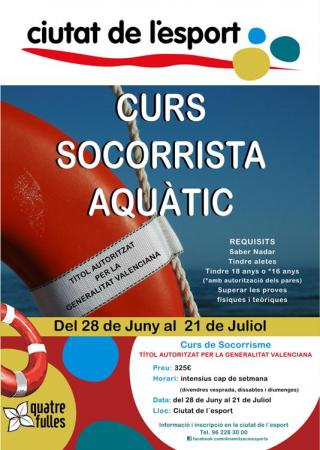 CURS SOCORRISTA ACUÀTIC