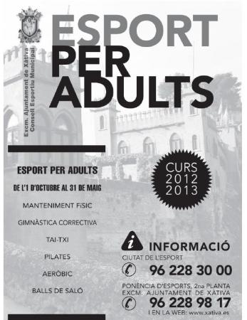 ESPORT PER ADULTS