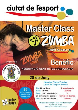 MASTER CLASS ZUMBA CIUTAT DE L´ESPORT