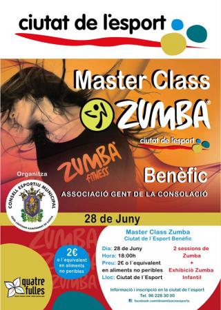 MASTER CLASS ZUMBA - CIUTAT DE L´ESPORT